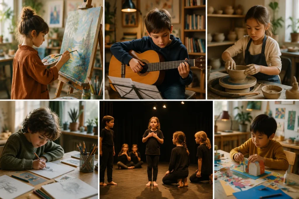 Un studio créatif pour enfants