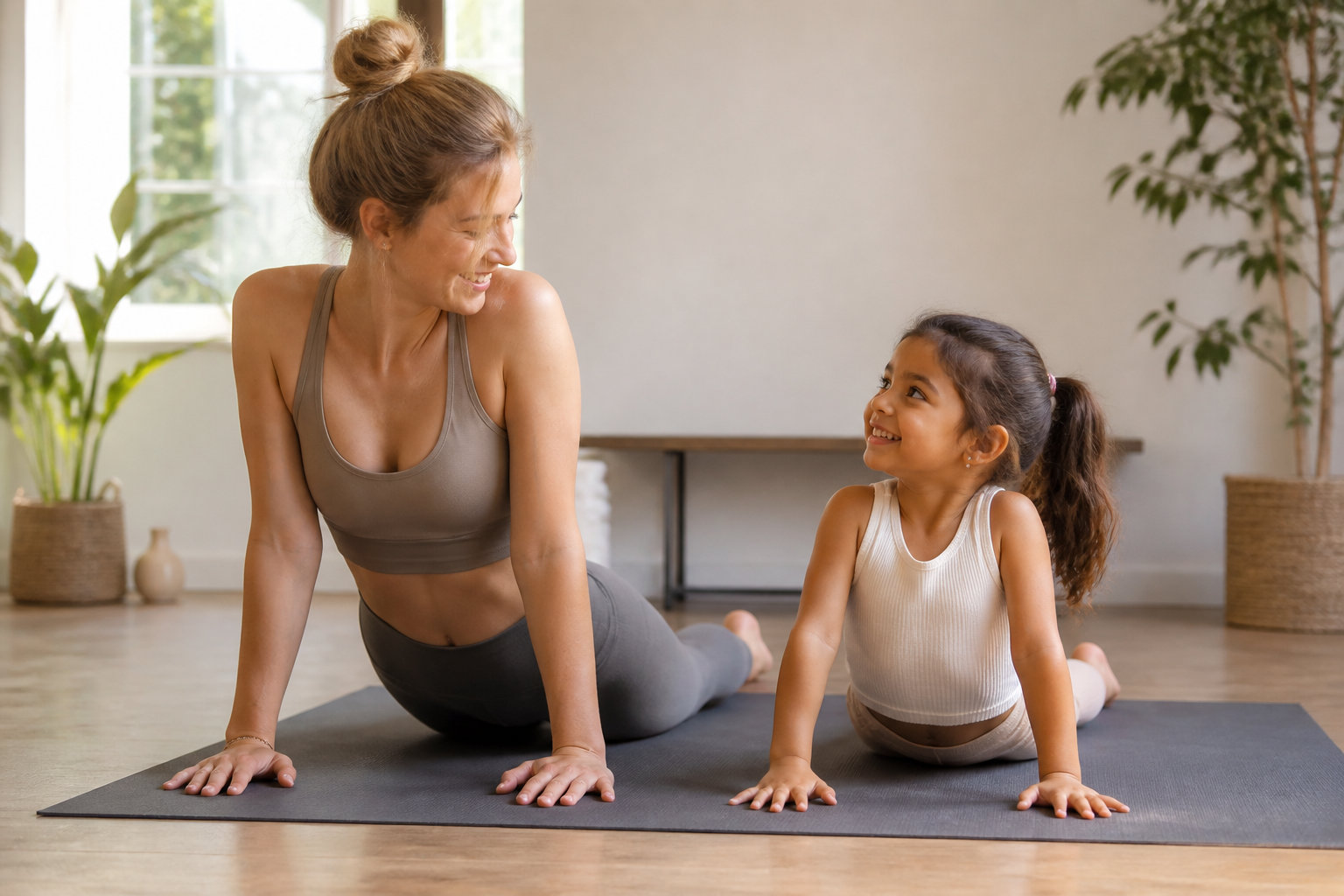 Pourquoi choisir le yoga parent-enfant pour décompresser ?