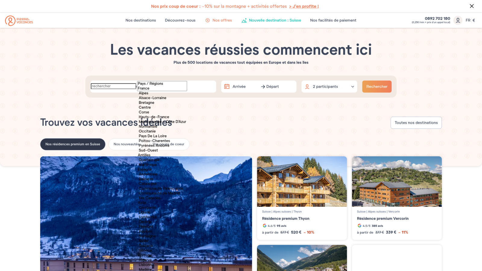 Choisir un hébergement stratégique au pied des pistes