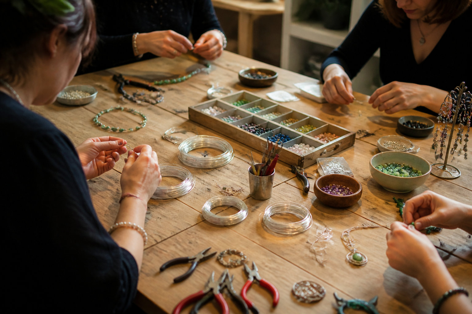 4 ateliers créatifs pour fabriquer ses propres bijoux