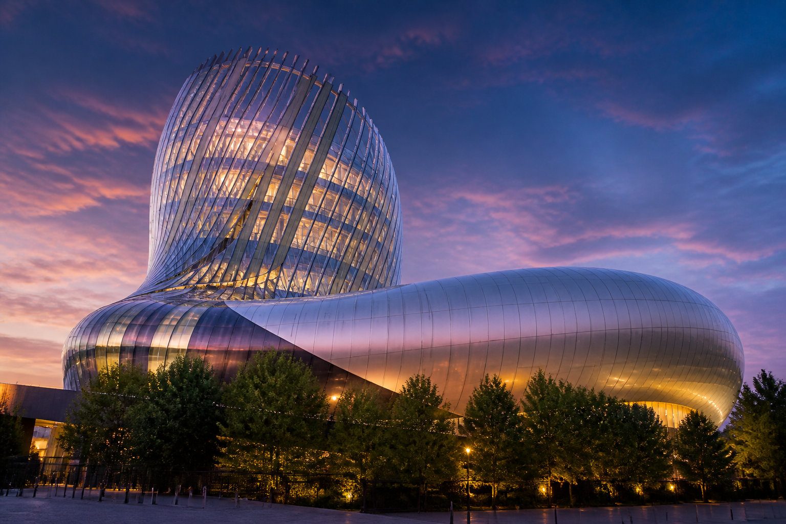 Célébration du dixième anniversaire de la Cité du Vin à Bordeaux