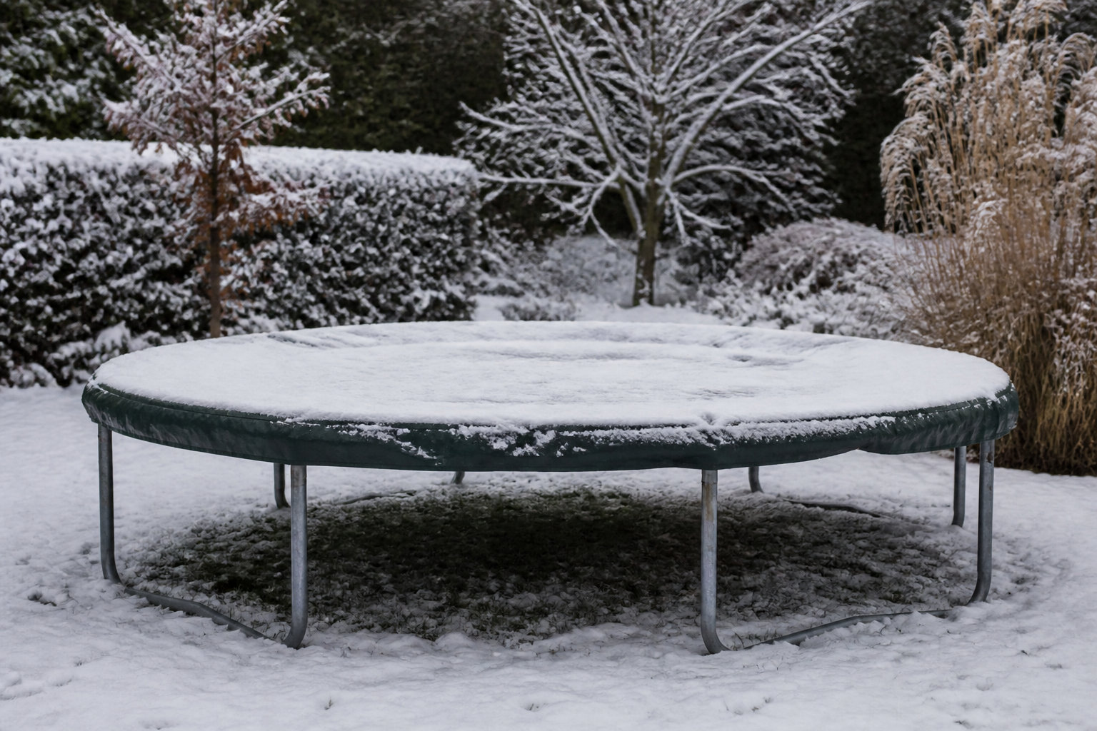 Entretien et hivernage du trampoline : faut-il tout démonter ?