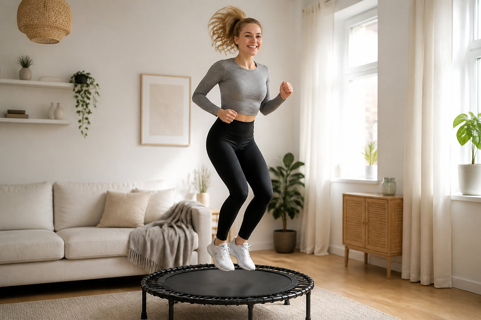 Les bénéfices majeurs d'un programme mini trampoline
