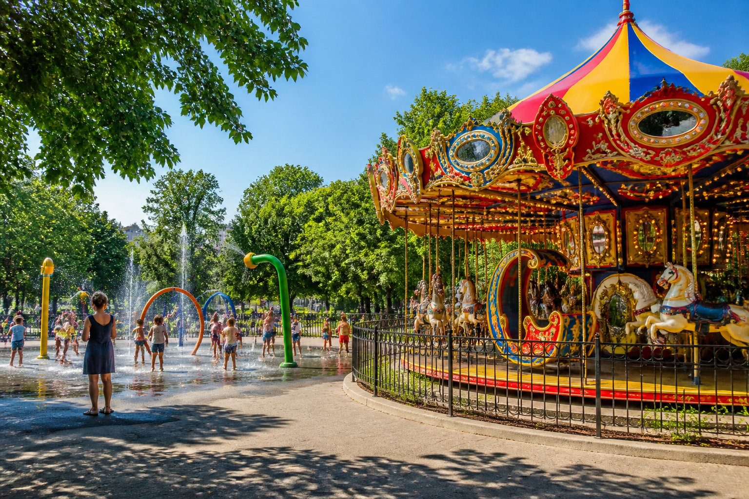 3 types d'attractions pour divertir vos enfants