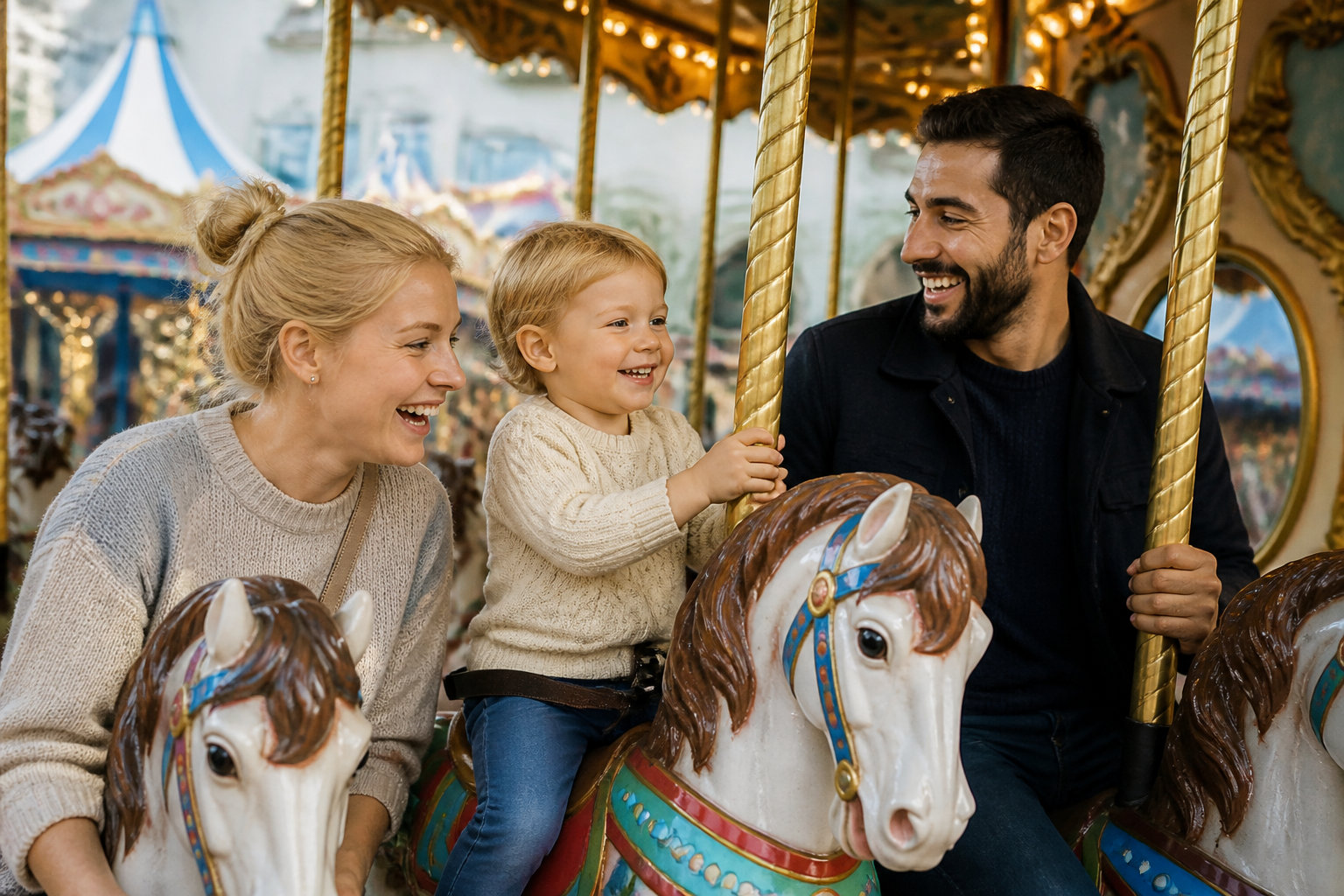 Sélection d'attractions pour chaque profil d'enfant