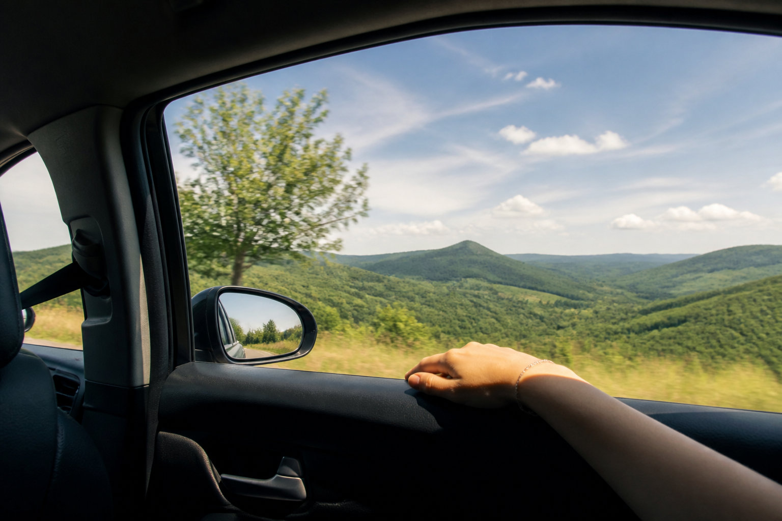 repères de route pendant des vacances en coparentalité