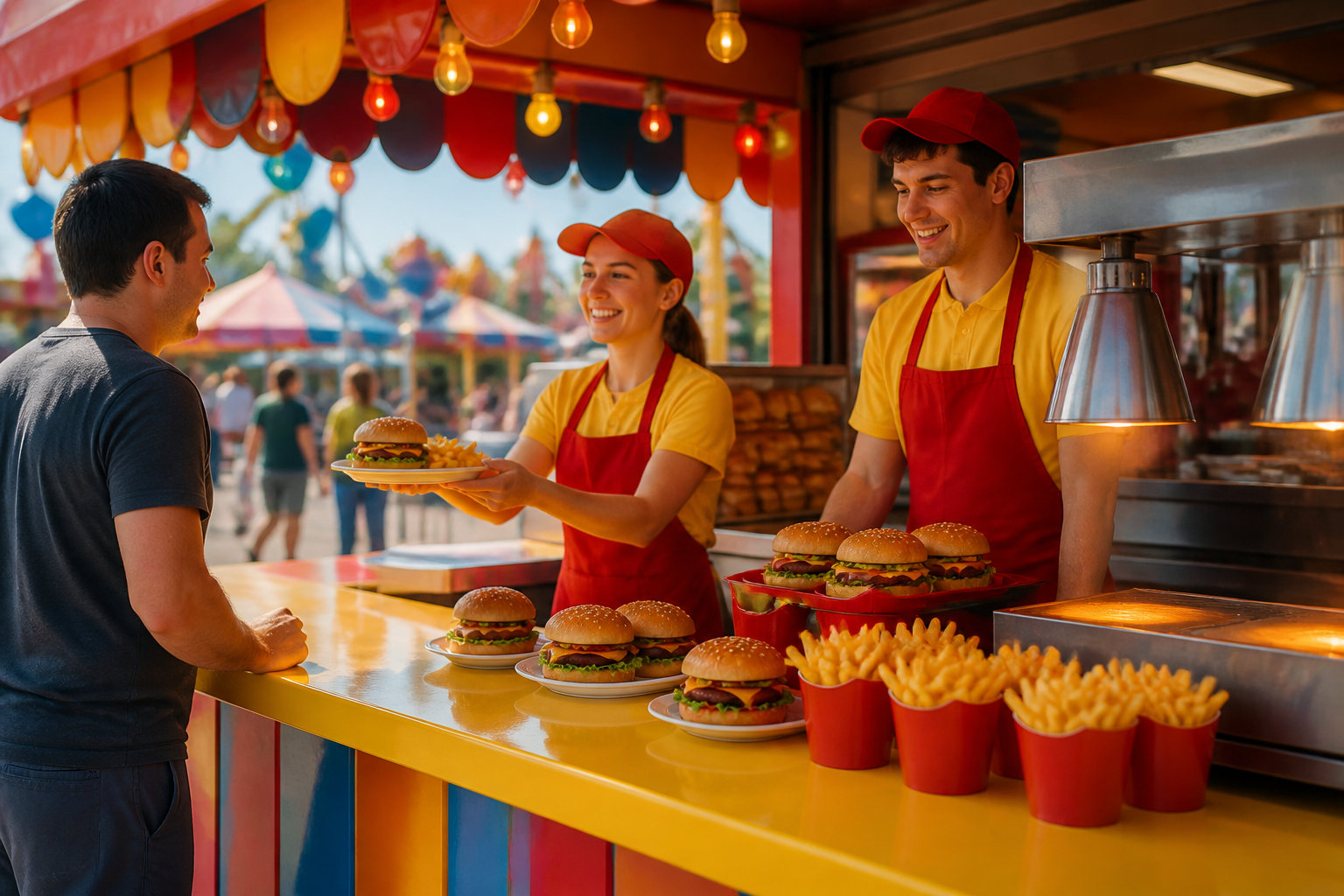 Comment gérer les repas et les services sur place ?