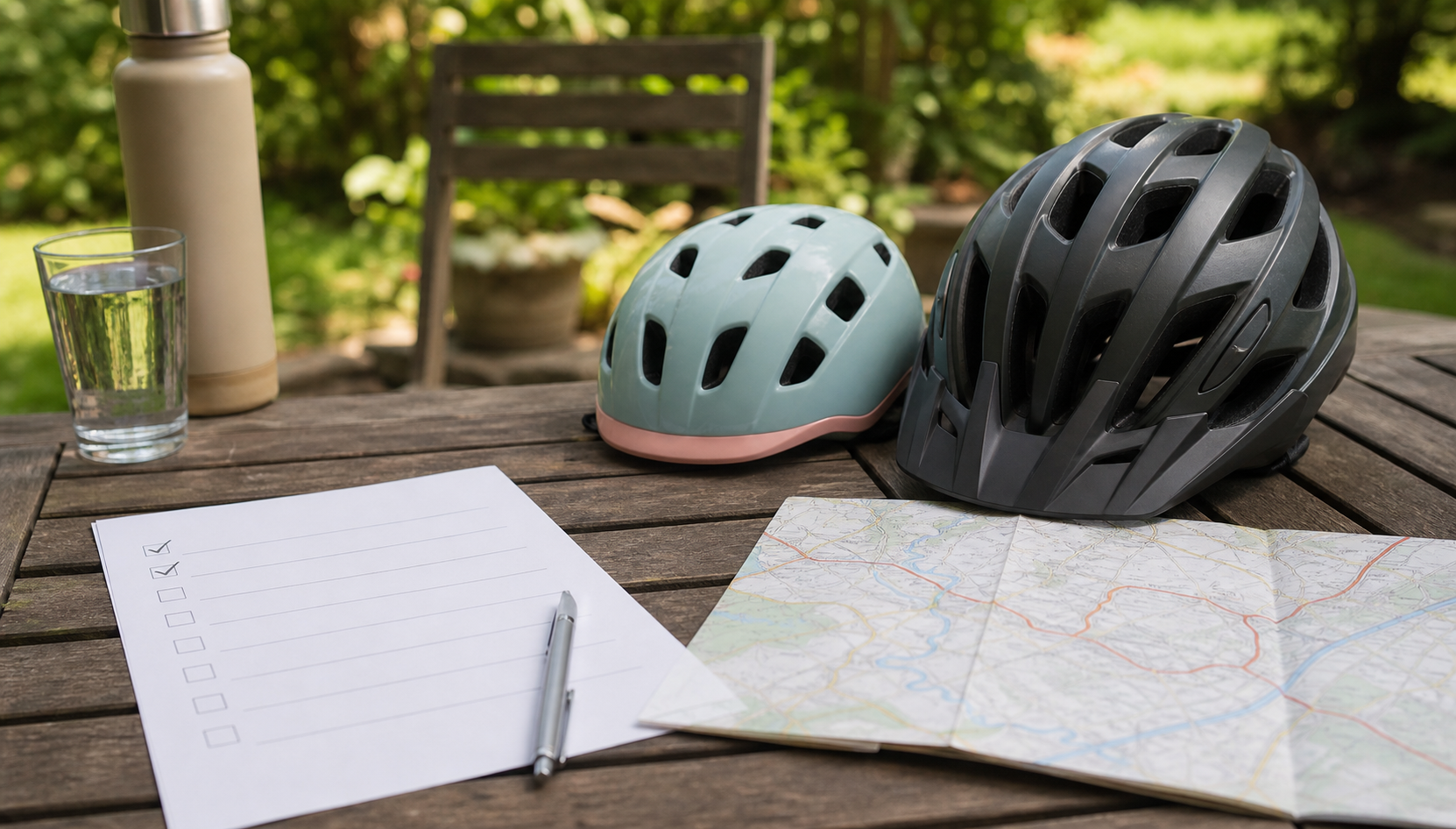Checklist de préparation pour une sortie vélo en famille