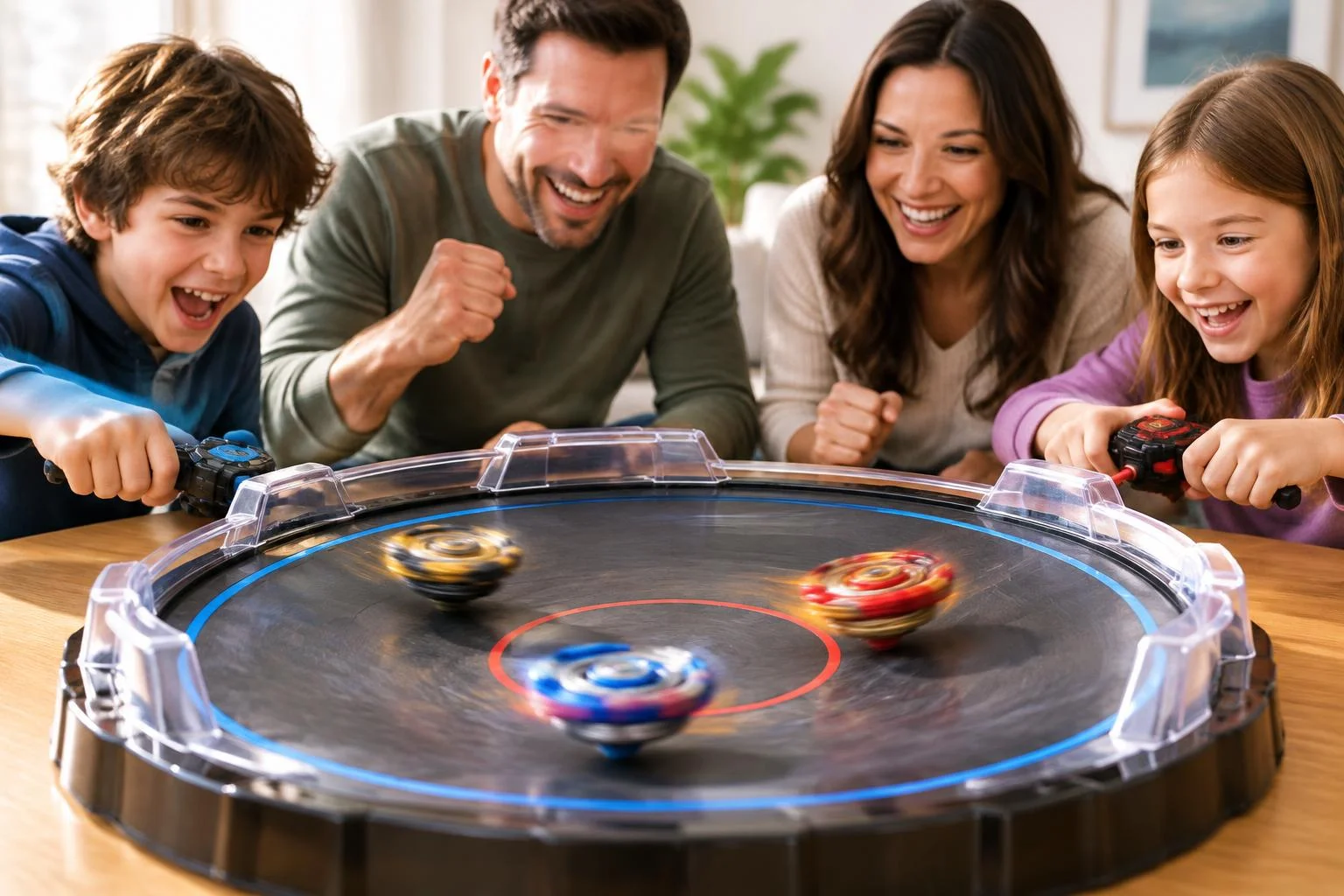 Tournoi Beyblade en famille : 3 règles et poules